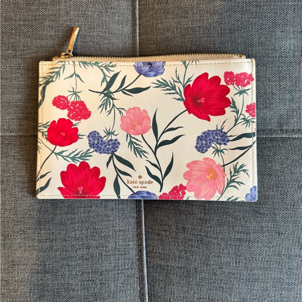 Kate Spade Floral Pencil Pouch/Case